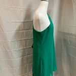 Venus One Shoulder Dress in Green Photo 4