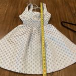 Hill House  Home The Snowflake Brocade Cher sleeveless flare mini Dress S Photo 5