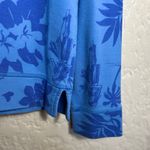 Aerie  women’s hawaiian print‎  blue sweatshirt size small Photo 3