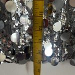 Windsor Silver Sequin Mini Skirt, Cyber Y2K, Mermaid, Ibiza Outfits, Festival,Rave,Small Photo 3