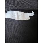 ASTR  Black Cutout Turtleneck Sweater Long Sleeve Sz Medium Sweetheart Neck Chic Photo 2