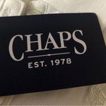 CHAPS Womens Sleeveless Polo Shirt Size XXL White New Photo 4