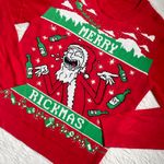 Rick and Morty Rickmas holiday Christmas sweater Photo 3