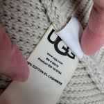 UGG  WOMENS ANGLED SHAWL CARDIGAN TEXTURED COTTON CASHMERE KNIT XS Photo 14