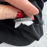 Nike  Women's S Cropped Twist Front Top One Classic Dri-Fit Short Sleeve Black Photo 6