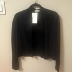 NEW Kinross Cashmere and Silk Black Dress Cardigan Photo 4