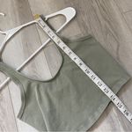 Free People  Tank Top cotton scoop neck crop womens Pink (small) casual summer Photo 4