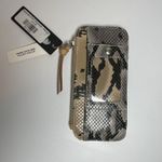 Consuela  Card Organizer Kyle Snake Print Wallet 7” X 3” Photo 1