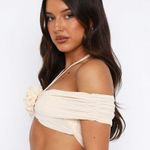 White Fox Boutique Off The Shoulder Crop Top Photo 1