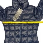 Adventure Blue Ultra Light Down Long Hooded Jacket Size X Photo 4