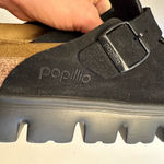 WOMEN'S PAPILLIO BY BIRKENSTOCK BOSTON CHUNKY BLACK SUEDE Size US 10 Photo 9