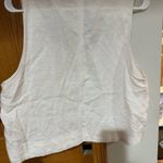 Splendid  Women's Cream Button-Up Crop Top Photo 2