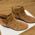 Jack Rogers Light Brown Suede Booties Photo 0