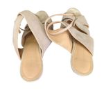 Banana Republic Jacee Suede Ankle Wrap Heels Stiletto Gladiator Women's 9.5 4-In Photo 3