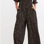 Madewell NWOT Lucie Elbow-Sleeve Smocked Wide-Leg Jumpsuit - Size 2 Photo 0