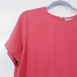 Everlane  Orange Boxy Blouse Short Sleeves Photo 6