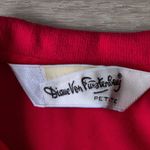 Diane Von Furstenberg Vintage  Red Blouse Defines Casual Luxury Photo 2