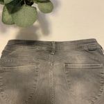H&M Gray Wash Distressed Skinny Denim Jeans Grunge Casual Pants Size 27W 30" # Photo 9