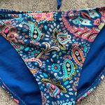 BP  paisley teal bikini set beach summer vacation lake size L paddle boarding Photo 2