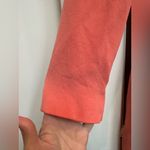 Brooks Brothers Vintage  100% Silk Peach Coral Long Sleeve Midi Dress Size 10 M Photo 8