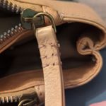 American Leather Shoulder Floral Bag Yellow Photo 10