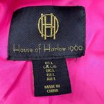 House of‎ Harlow 1960 Pink Blazer Double Breasted Gold Buttons Career Size Large Photo 3