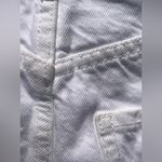 ZARA  Women’s High Rise White Distressed Denim Shorts Photo 9
