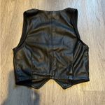 Hollister  Social Tourist Faux Leather Vest Photo 1