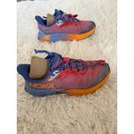 Hoka  Speedgoat 5 Women's Trail Running Shoes Orange‎ Red Blue Lightweight 6.5 Photo 2