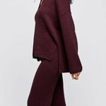 Free People Hailee Sweater Set in Plum S Photo 1