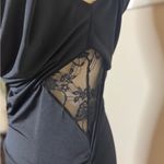 Mystic Elegant Black Dress with Lace Cutouts Photo 3