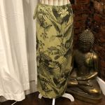 Josephine Chaus  green floral print wrap skirt Photo 1
