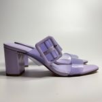 Chinese Laundry  Yippee Jelly Strqp Heels in Lilac Vinyl Photo 4