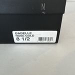 Steven By Steve Madden Steven‎ Steve Madden Shoes Babelle Rose Gold Perforated Wedge Peep Toe Size 8.5 Photo 9