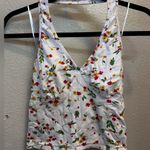 Ambiance Apparel Ambiance Floral Halter Crop Top Photo 0