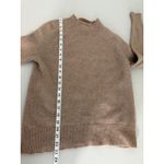 J.Crew Women's  Roll Neck Sweater Oatmeal Tan Brown Merino Wool Alpaca XXS Photo 4