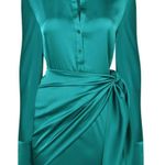 Rat & Boa Rag & Boa Alanis Mini Dress in Metals Size: S Photo 0