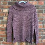 Retrology womens cowl neck long sleeve sweater purple Small Photo 0