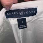 Karen Scott  white casual capri pants Photo 5