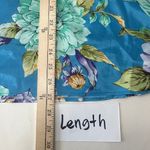 Vintage Expressions Floral Chemise Nightgown‎ Blue Purple Flowers Lingerie Large Photo 8