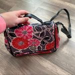 Vera Bradley  crossbody gray pink red‎ floral print Photo 2