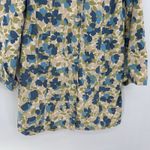 Old Navy Colorful Floral Y2k Trench Coat Jacket Cotton Size Medium Photo 2