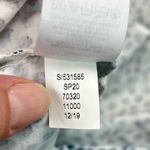 Ann Taylor  Black Blue Spotted 3/4 Sleeve Top Large Photo 8