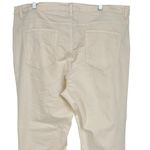 DG2 by Diane Gilman Straight Leg High Rise Pants Cream Ivory Size 20W Photo 5