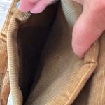 Tan Star‎ Patchwork Tote Bag corduroy, quilted handmade Photo 3