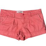 American Rag Pink Polka Dot Shorts Photo 0
