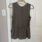 Theory EUC 100% Silk Sleeveless Jethria Top Photo 5