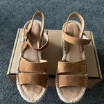 Soludos Anthropologie  Como Platform Walnut Espadrilles sandals Photo 4