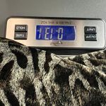 Ronni Nicole II Vintage Tiger Print Button Front Long Sleeve Womens Jacket Sz 22 Brown Photo 6