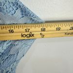 Selfie Leslie  Dress XL‎ Blue Lace Fit & Flare Mini Ruffle Hem Party Romantic Y2K Photo 4